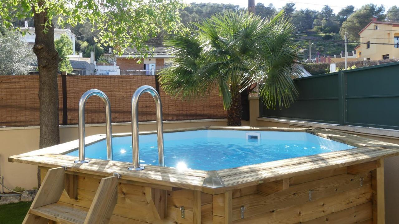 Вилла Raco Del Garraf Ca La Matilde House Bbq And Pool Оливелья Экстерьер фото