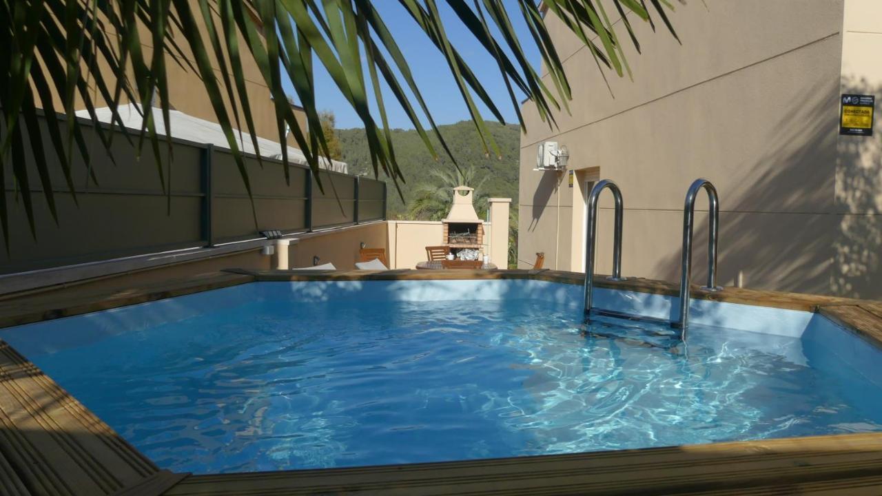 Вилла Raco Del Garraf Ca La Matilde House Bbq And Pool Оливелья Экстерьер фото
