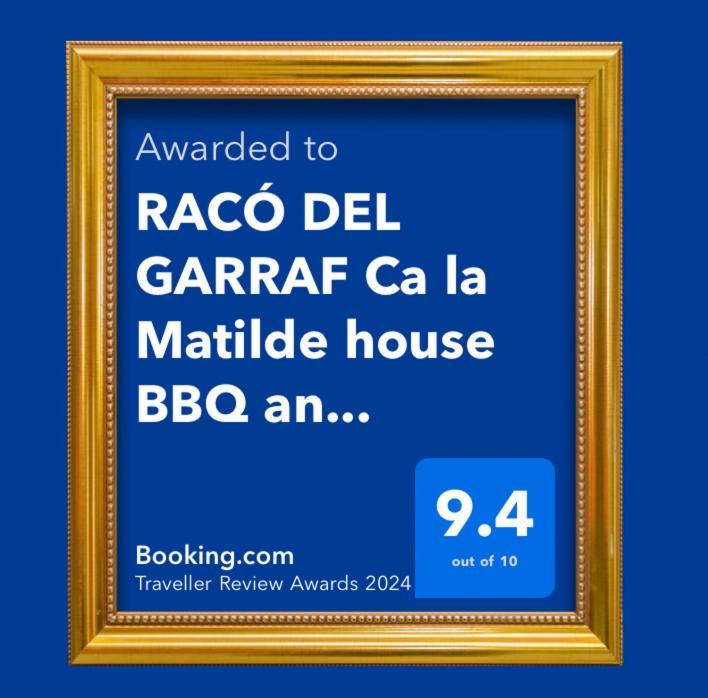 Вилла Raco Del Garraf Ca La Matilde House Bbq And Pool Оливелья Экстерьер фото