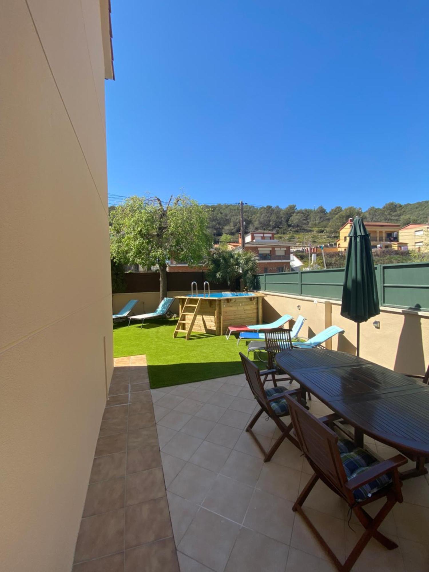 Вилла Raco Del Garraf Ca La Matilde House Bbq And Pool Оливелья Экстерьер фото